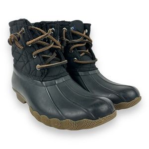 Sperry Girl’s Saltwater Boots Size 1M